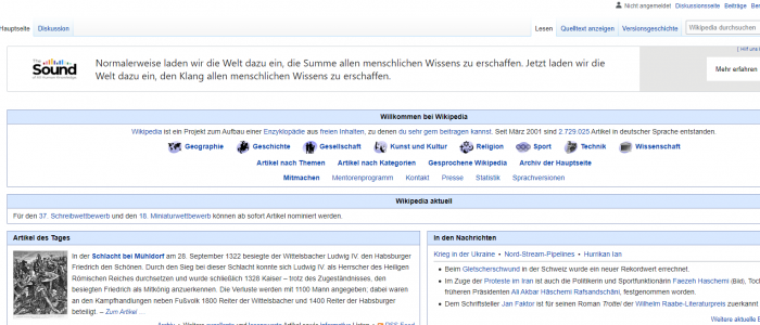 wikipedia-erstellen