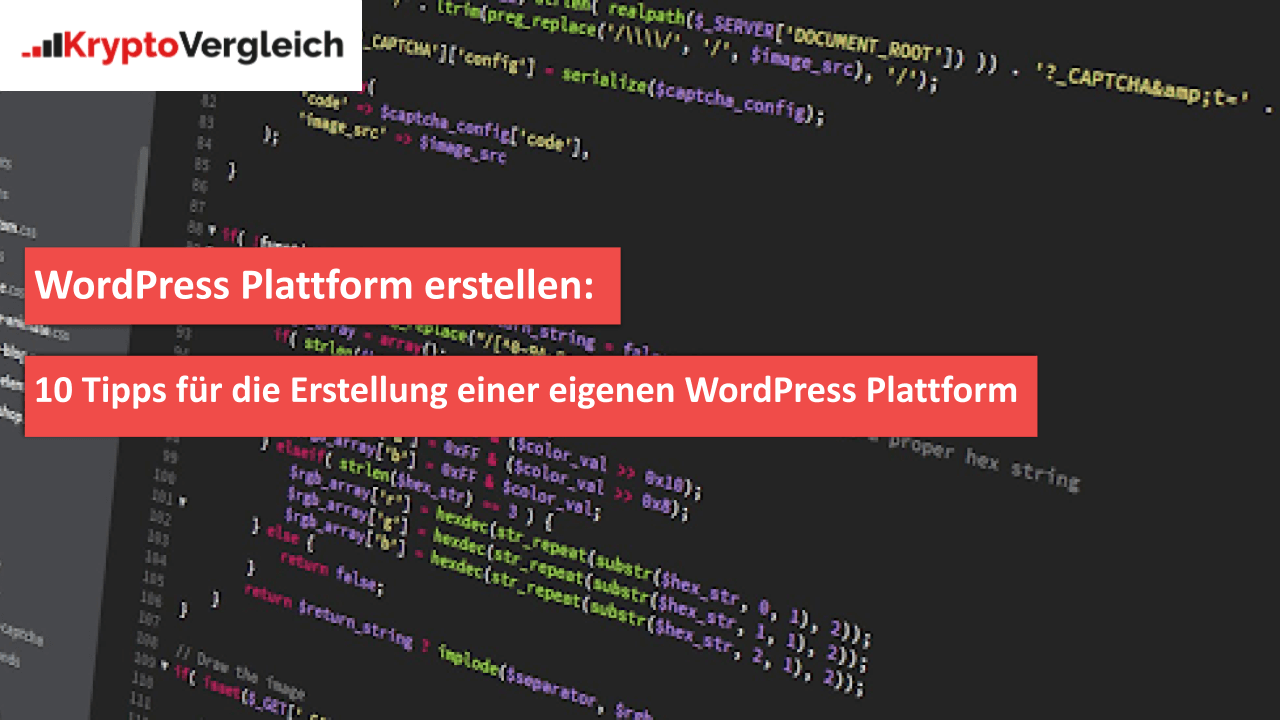 WordPress Plattform erstellen