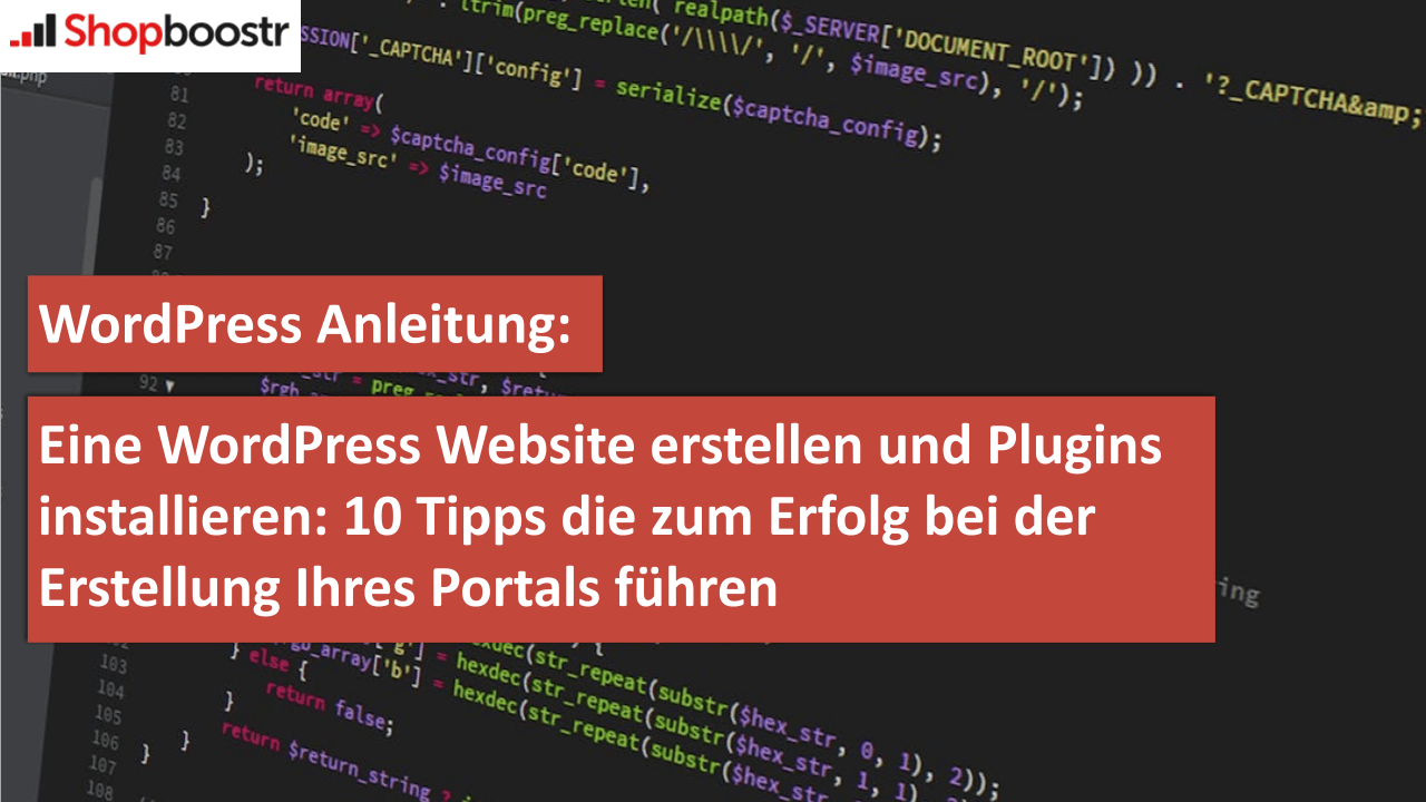 WordPress Anleitung