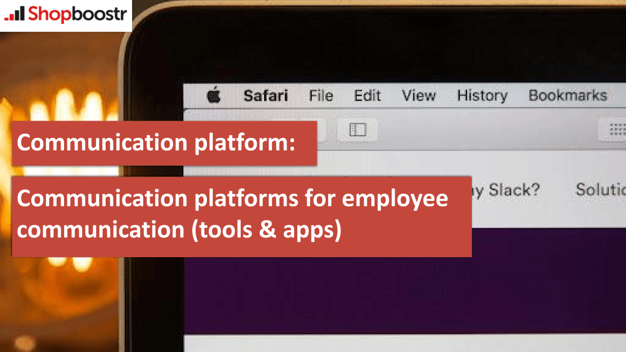 Communication platform Communication platforms for employee communication (tools & apps) bild