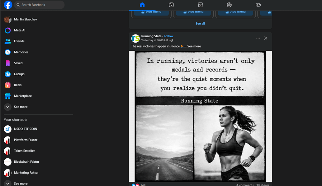 Soziales Netzwerk mit Nutzerprofilen